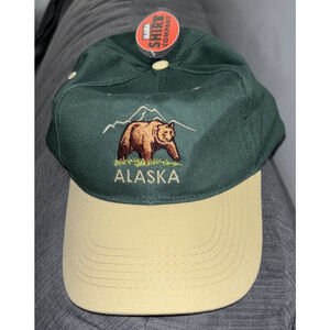 Alaska Shirt Company Green/Tan Hat Snapback NWT